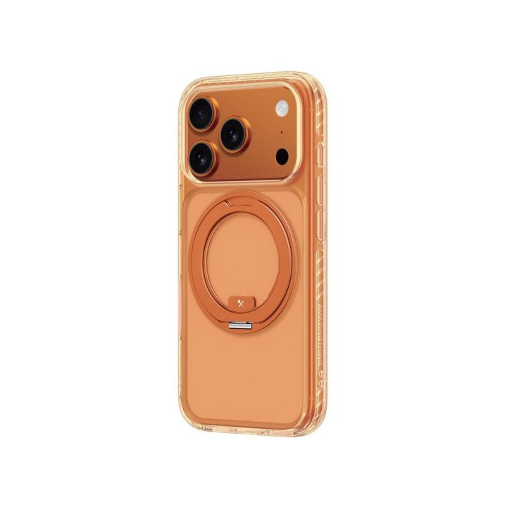 iPhone 17 Pro Max dėklas su MagSafe oranžinis AmazingThing