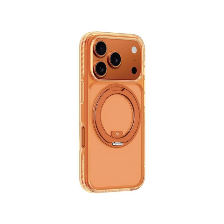 iPhone 17 Pro Max dėklas su MagSafe oranžinis AmazingThing