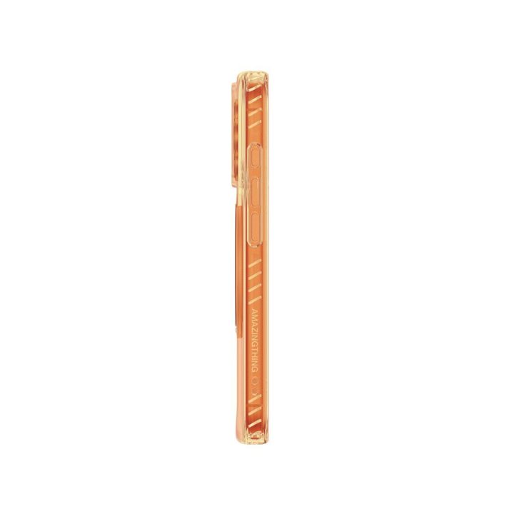 iPhone 17 Pro Max dėklas su MagSafe oranžinis AmazingThing
