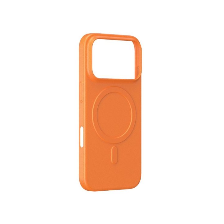 iPhone 17 Pro Max dėklas su MagSafe oranžinis AmazingThing