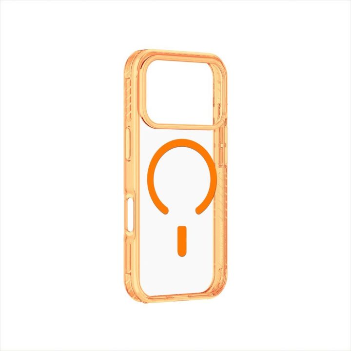iPhone 17 Pro Max dėklas su MagSafe oranžinis AmazingThing