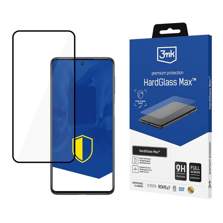 Samsung Galaxy M53 5G grūdintas stiklas juodas HardGlass Max