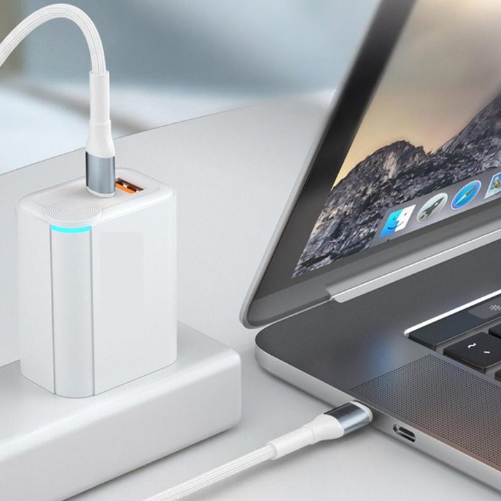 Įkrovimo laidas USB-C į Lightning baltas 1m 20W