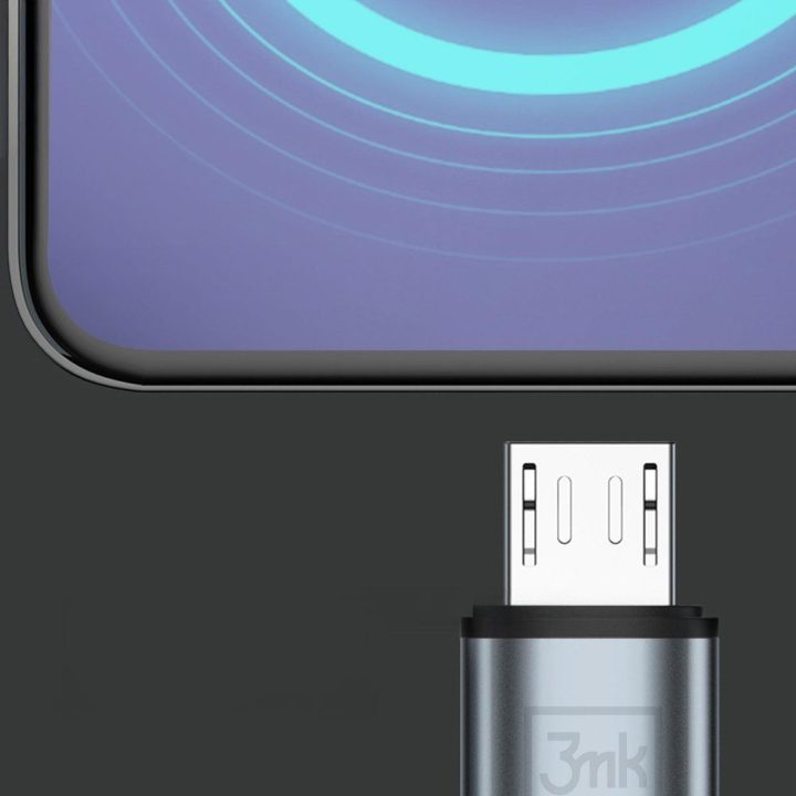 Įkrovimo laidas USB-A į MicroUSB juodas pintas