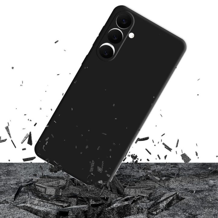 Samsung Galaxy S25 FE dėklas matinis juodas
