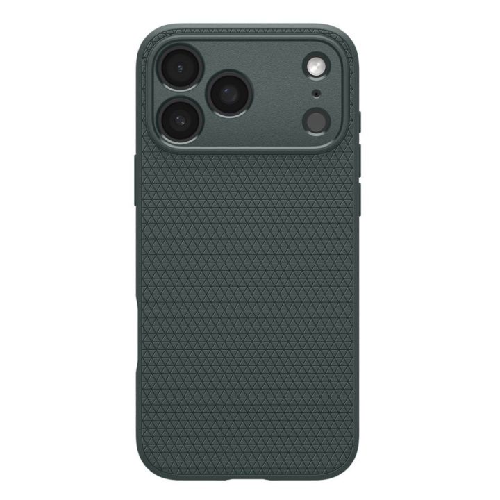 iPhone 17 Pro Max dėklas Liquid Air žalias Spigen
