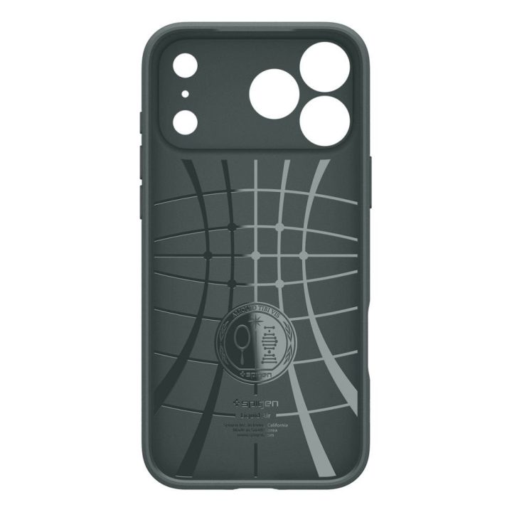 iPhone 17 Pro Max dėklas Liquid Air žalias Spigen