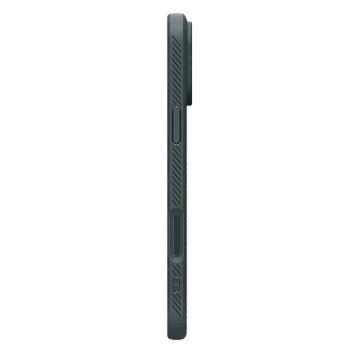 iPhone 17 Pro Max dėklas Liquid Air žalias Spigen