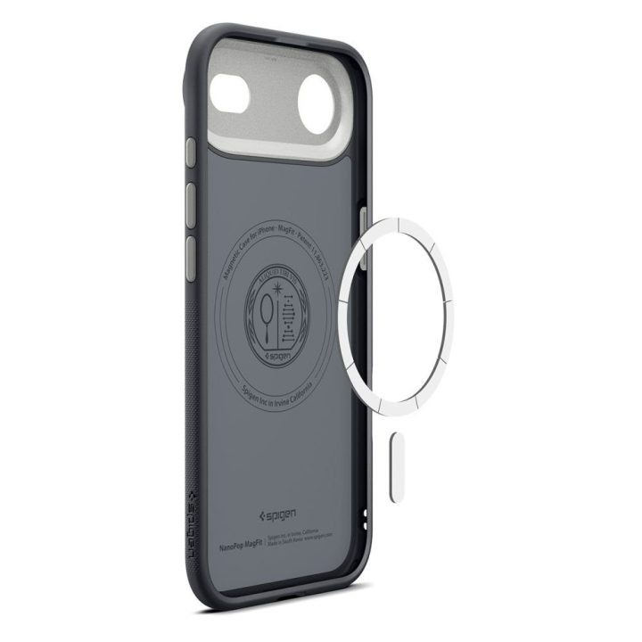 iPhone 17 dėklas su MagSafe juodas Spigen