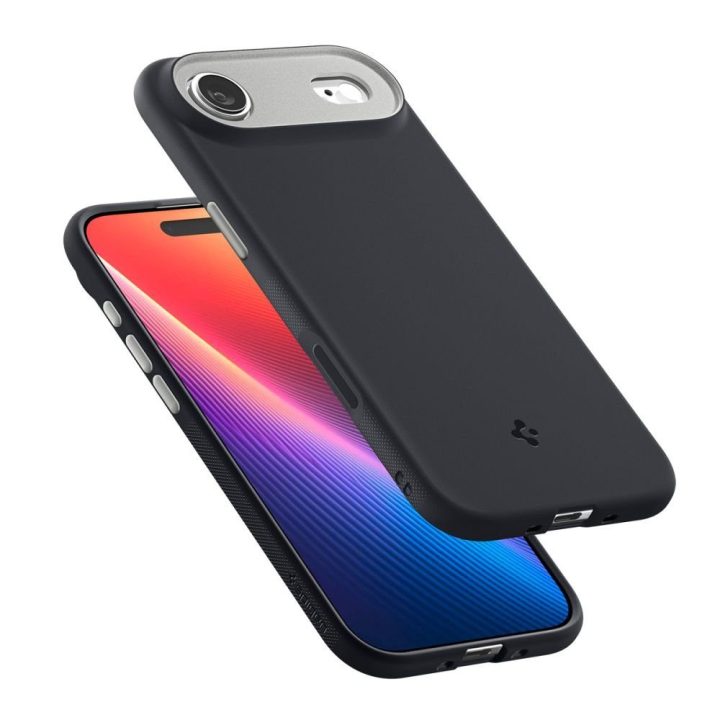 iPhone 17 dėklas su MagSafe juodas Spigen