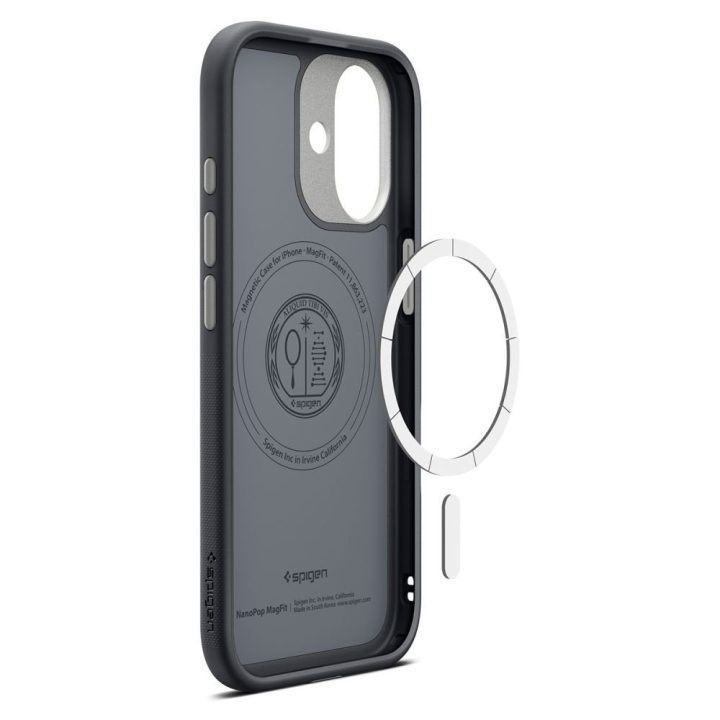iPhone 17 dėklas su MagSafe juodas Spigen