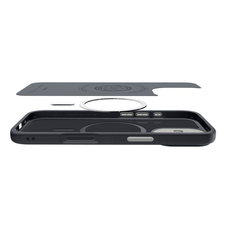 iPhone 17 dėklas su MagSafe juodas Spigen