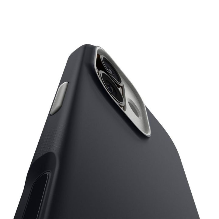 iPhone 17 dėklas su MagSafe juodas Spigen