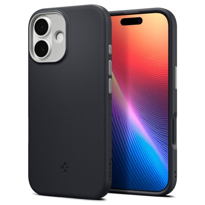 iPhone 17 dėklas su MagSafe juodas Spigen