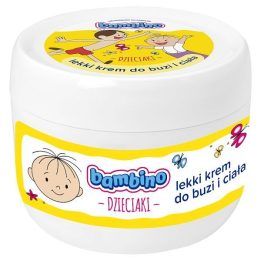 Vaikiškas kremas veidui ir kūnui lengvos tekstūros Bambino