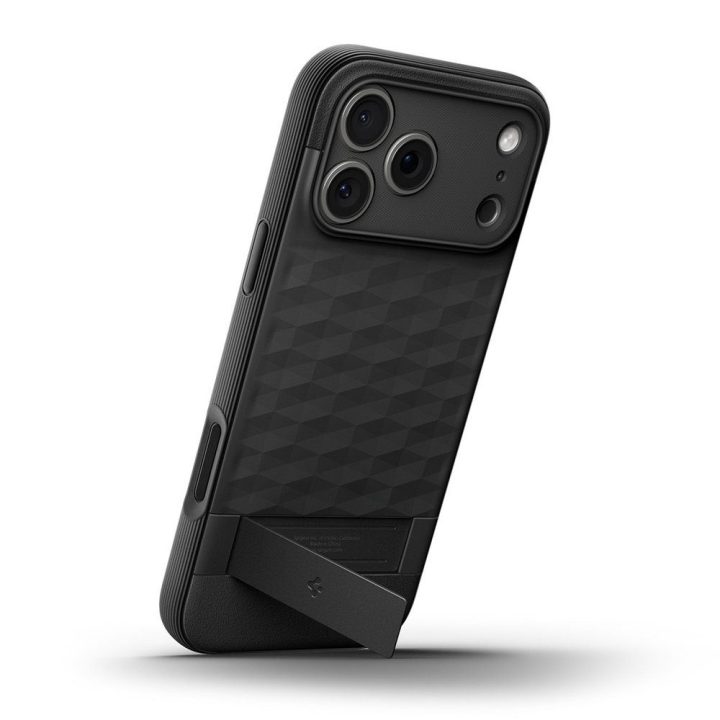iPhone 17 Pro Max dėklas su MagSafe matinis juodas Spigen