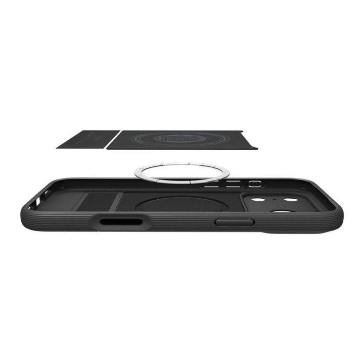 iPhone 17 Pro Max dėklas su MagSafe matinis juodas Spigen