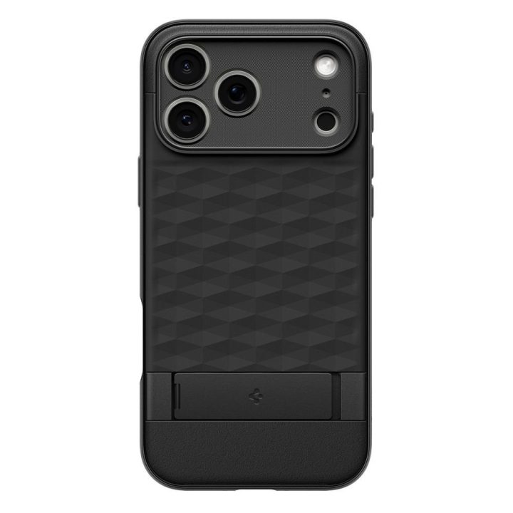 iPhone 17 Pro Max dėklas su MagSafe matinis juodas Spigen