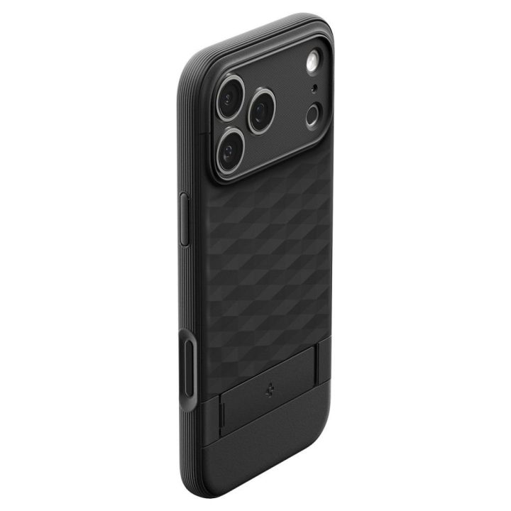 iPhone 17 Pro Max dėklas su MagSafe matinis juodas Spigen