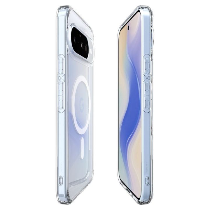 Dėklas Google Pixel 10 Ultra Hybrid Mag Spigen – patikimai apsaugai su MagSafe funkcija.