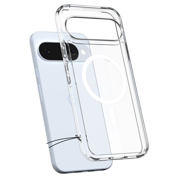 Dėklas Google Pixel 10 Ultra Hybrid Mag Spigen – patikimai apsaugai su MagSafe funkcija.