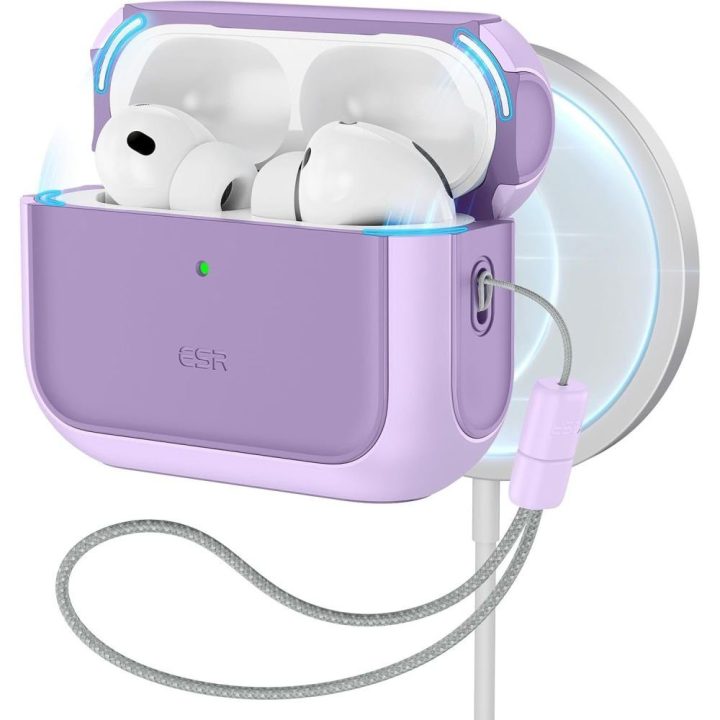 AirPods Pro dėklas su MagSafe purpurinis ESR