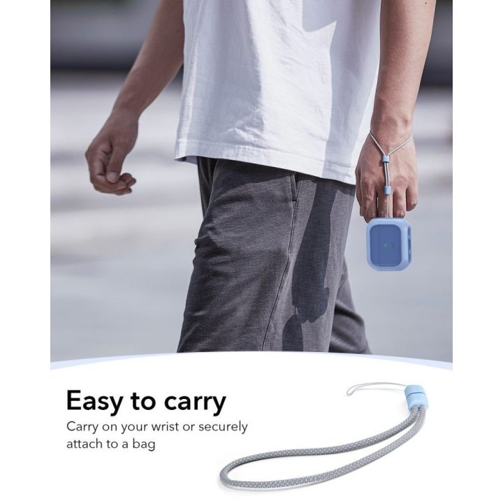 Dėklas MagSafe AirPods Pro ESR Orbit Halolock – patikimai apsaugai ir belaidžiam įkrovimui.