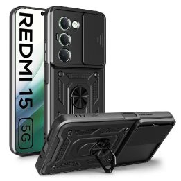 Dėklas Xiaomi Redmi 15 CamShield Pro – patikimai apsaugai ir privatumui kasdien.