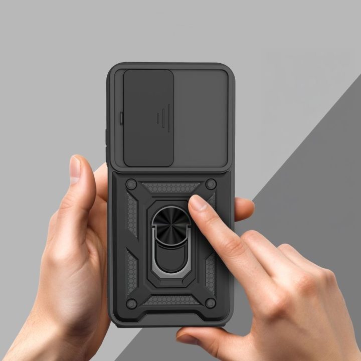 Dėklas Xiaomi Redmi 15 CamShield Pro – patikimai apsaugai ir privatumui kasdien.