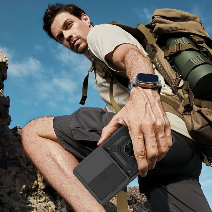 Dėklas Xiaomi Redmi 15 CamShield Pro – patikimai apsaugai ir privatumui kasdien.