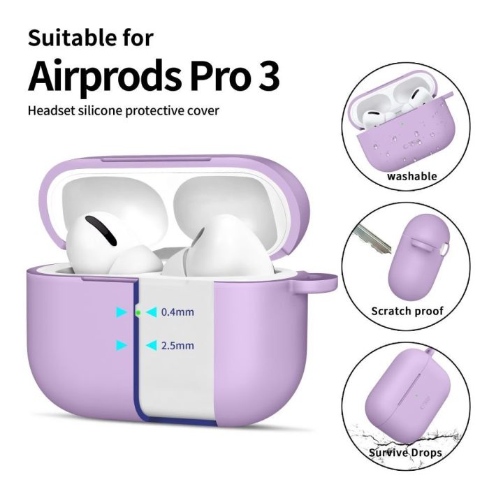 Dėklas silikoninis AirPods Pro – apsaugai ir patogiam nešiojimui kasdien.