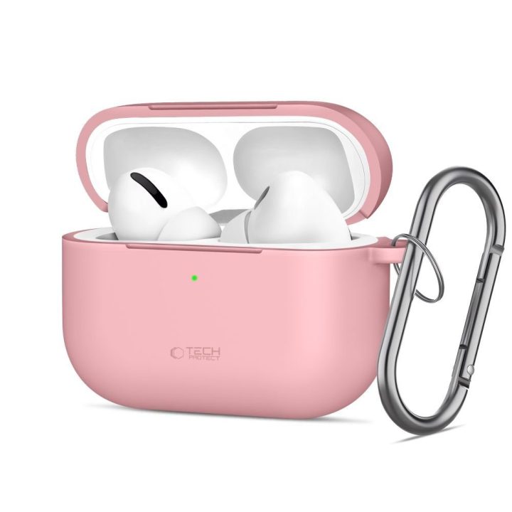 Dėklas silikoninis AirPods Pro – patogiai apsaugai ir lengvam nešiojimui.