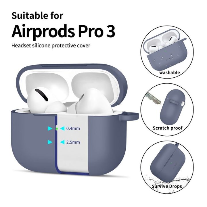 Dėklas silikoninis AirPods Pro – patogiai apsaugai ir stilingam nešiojimui.