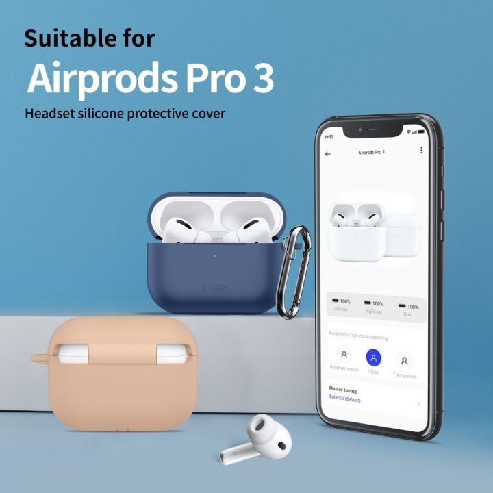 Dėklas silikoninis AirPods Pro – patogiai apsaugai ir stilingam nešiojimui.