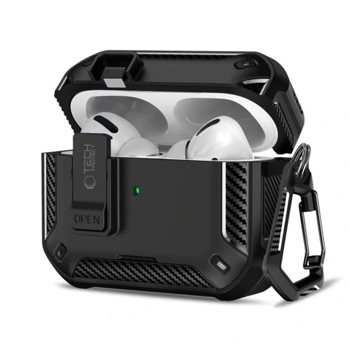 Dėklas AirPods Pro Carbonox su MagSafe – apsaugai ir patogumui kasdien.