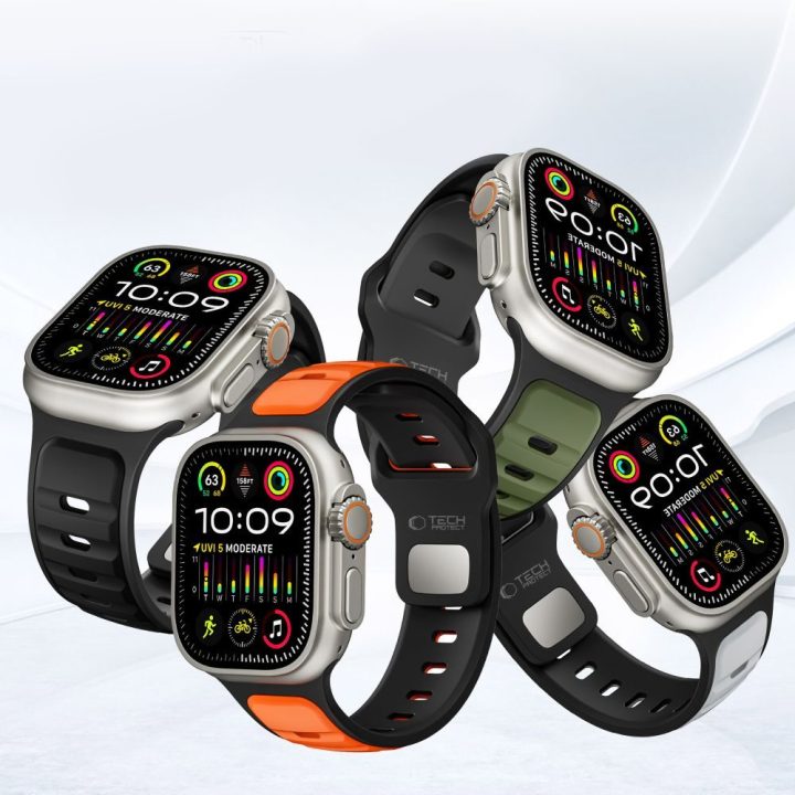 Dirželis silikoninis Apple Watch IconBand – patogumui ir stiliui kiekvieną dieną.