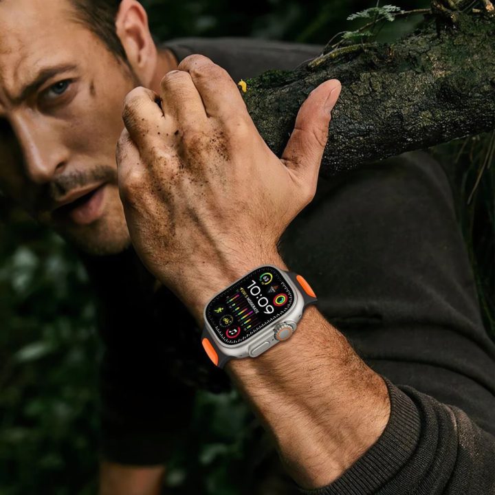 Dirželis silikoninis Apple Watch IconBand – patogumui ir stiliui kiekvieną dieną.