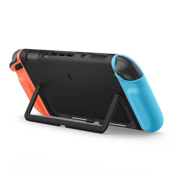 Dėklas juodas Nintendo Switch 2 Spigen Nano Pop – apsaugai ir patogiam žaidimui kasdien.
