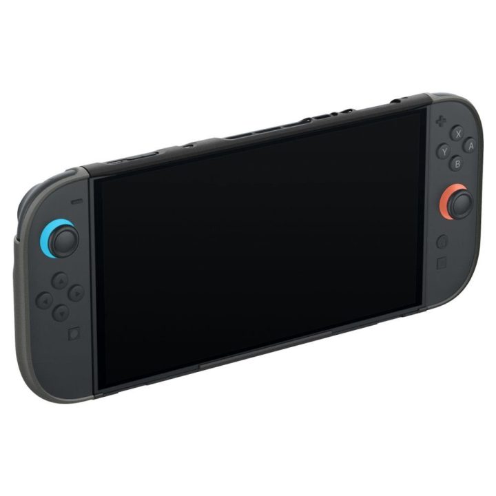 Dėklas juodas Nintendo Switch 2 Spigen Nano Pop – patogiai apsaugai ir žaidimų malonumui.