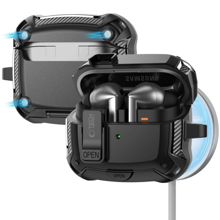 Dėklas silikoninis Samsung Galaxy Buds 3 – saugumui ir patogumui kasdienai.