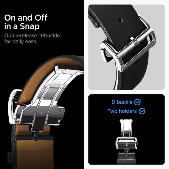 Dirželis Samsung Galaxy Watch Spigen Enzo – patogiam ir stilingam dėvėjimui kasdien.