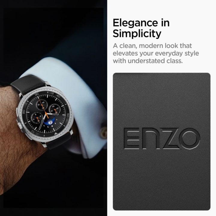Dirželis Samsung Galaxy Watch Spigen Enzo – patogiam ir stilingam dėvėjimui kasdien.