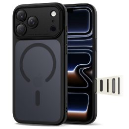 iPhone 17 Pro dėklas su MagSafe matinės juodos