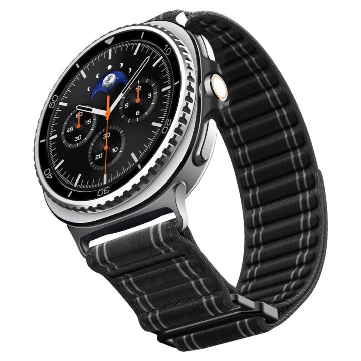 Dirželis silikoninis Samsung Galaxy Watch Spigen – patogumui ir tvirtam laikymui kasdien.