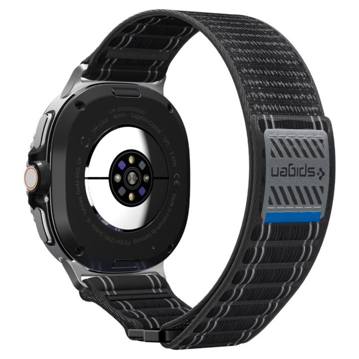 Dirželis silikoninis Samsung Galaxy Watch Spigen – patogumui ir tvirtam laikymui kasdien.