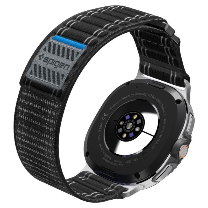 Dirželis silikoninis Samsung Galaxy Watch Spigen – patogumui ir tvirtam laikymui kasdien.