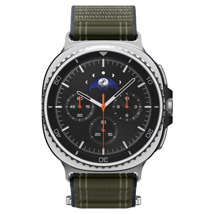 Dirželis žalias Spigen WBF0 Samsung Galaxy Watch – patogumui ir stiliui kiekvieną dieną.