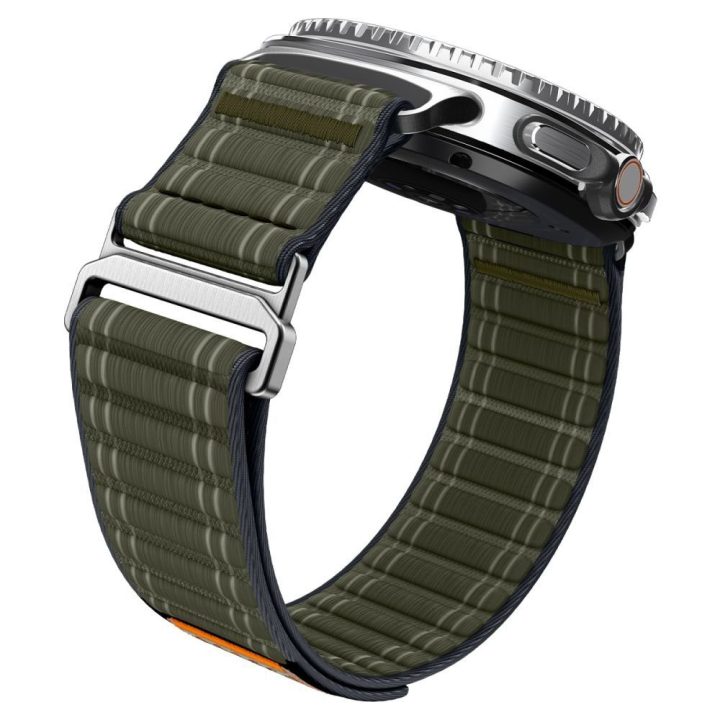 Dirželis žalias Spigen WBF0 Samsung Galaxy Watch – patogumui ir stiliui kiekvieną dieną.
