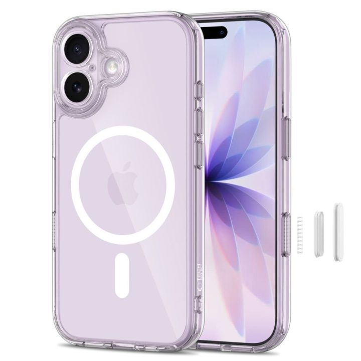 iPhone 17 dėklas skaidrus su MagSafe