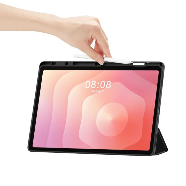 Dėklas su rašiklio laikikliu Samsung Galaxy Tab S8–S11 Ultra – apsaugai ir patogumui naudojant kasdien.